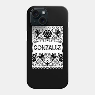 GONZALEZ SURNAME GIFT IDEA Phone Case