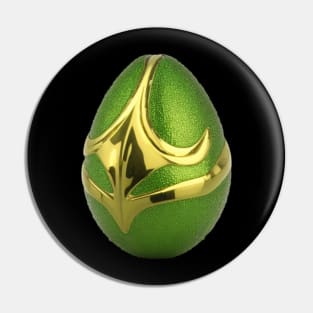 Golden avocado Pin