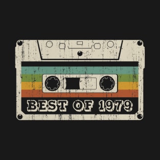 Vintage Best of 1979 41st Birthday Cassette T-Shirt