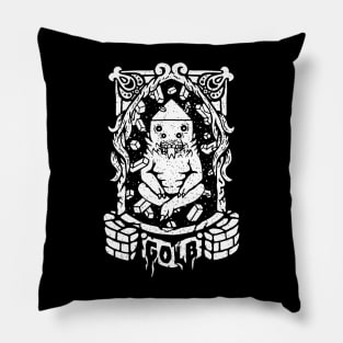 adventure time golb, awesome tarot card of golb from adventure time. Pillow