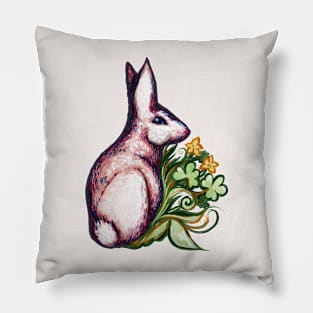 Ostara Bunny Pillow