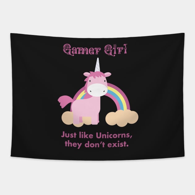 Gamer Girl Tapestry by teebits