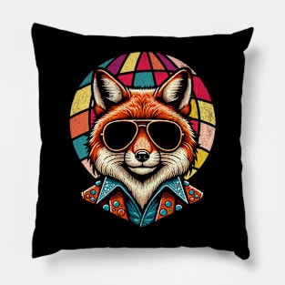 Disco Fox Pillow