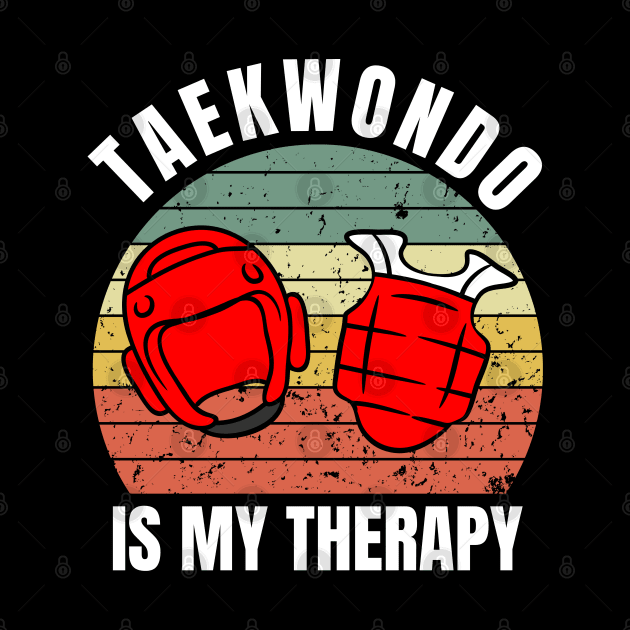 Taekwondo Is My Therapy by footballomatic