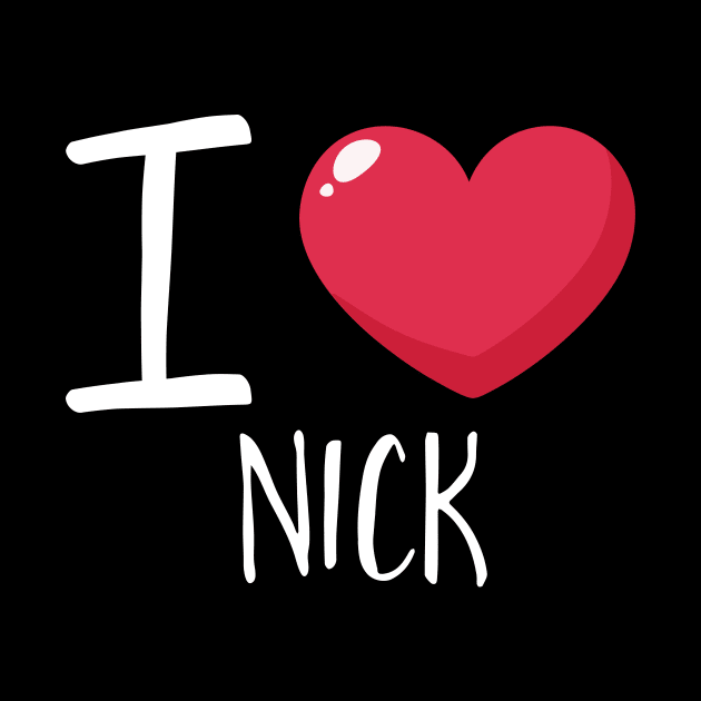 I Love Nick by Podycust168