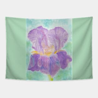 Violet  Iris Tapestry