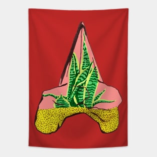 Shark Tooth Terrarium 7 Tapestry