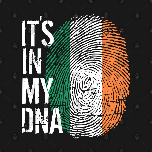 Ireland Flag Fingerprint My Story DNA Irish by Your Culture & Merch