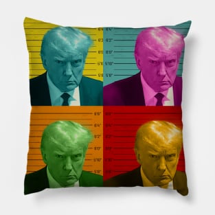 Donald Trump Mugshot Pillow