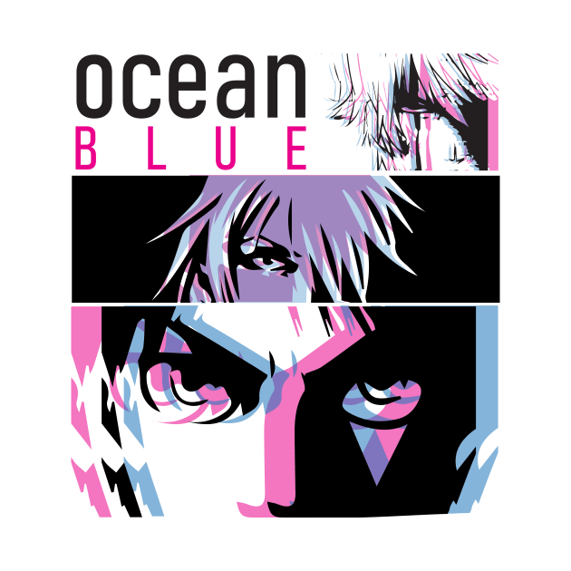 Ocean Blue vaporwave1 by HailDesign