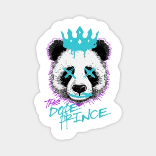 The Dope Prince Panda Design Magnet