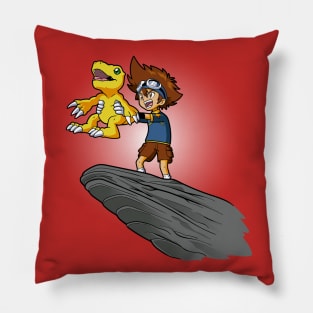 The Digi King of Courage Pillow