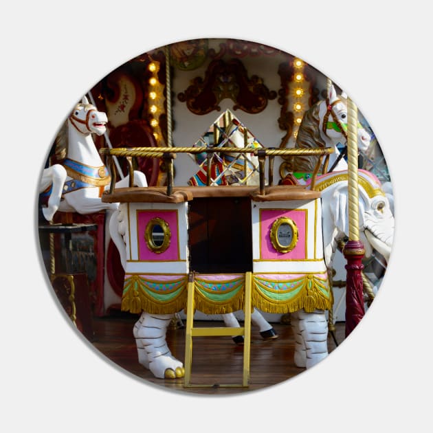 Carousel Pin by Wolf Art / Swiss Artwork Photography