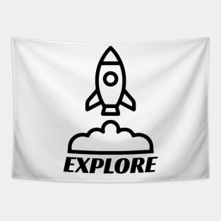 Space Exploration Tapestry