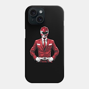 red ranger Phone Case