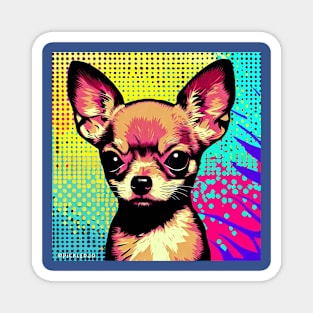 Chihuahua Pop Art Magnet