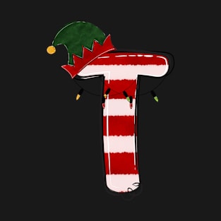 Letter T (Christmas Alphabet) T-Shirt