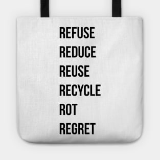 5Rs but with regret Tote