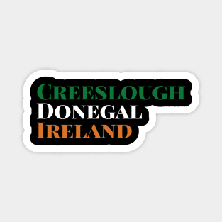 Irish Football, Historic Night - Creeslough Donegal Ireland Magnet