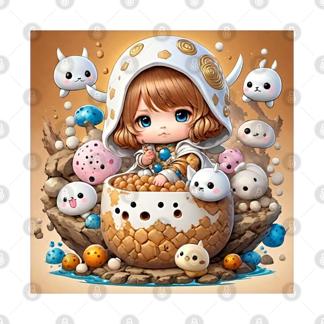 marshmellow girl, design by lunareclipse.tp