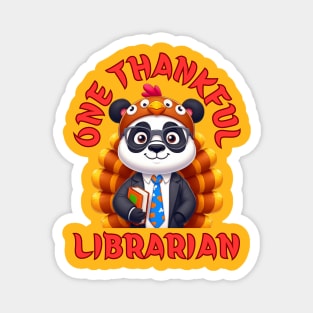 Thanksgiving Librarian Magnet