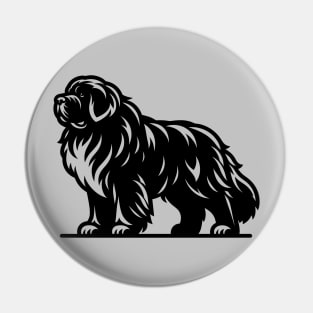 Newfoundland Dog Pin