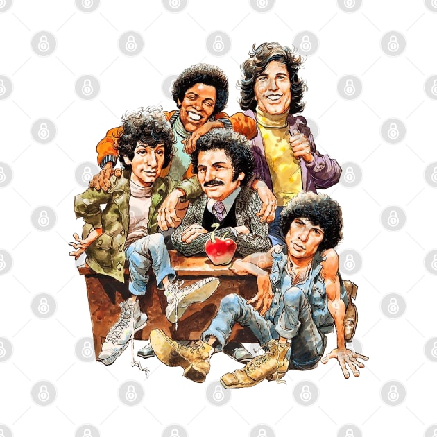 Welcome Back, Kotter and the Sweathogs Gang by offsetvinylfilm