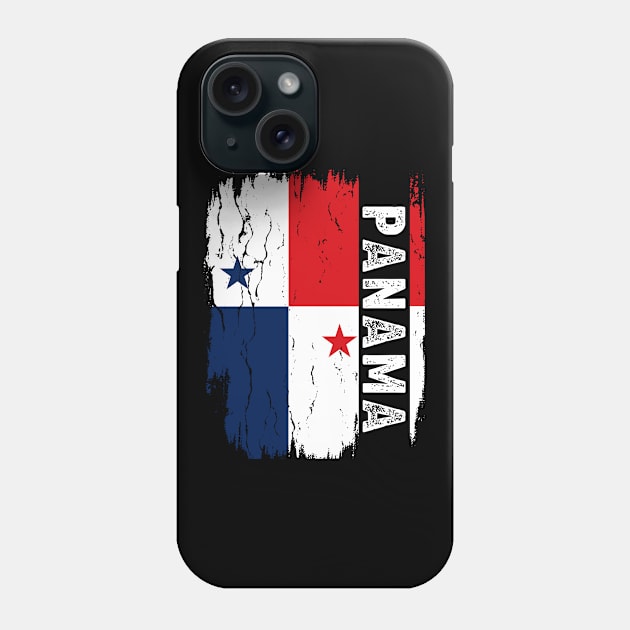 Panama Flag Panamanian Family Sports Vintage Panama Phone Case by Boneworkshop