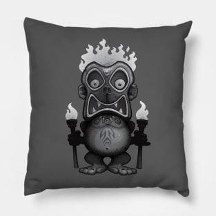 Tiki Munkee Pillow