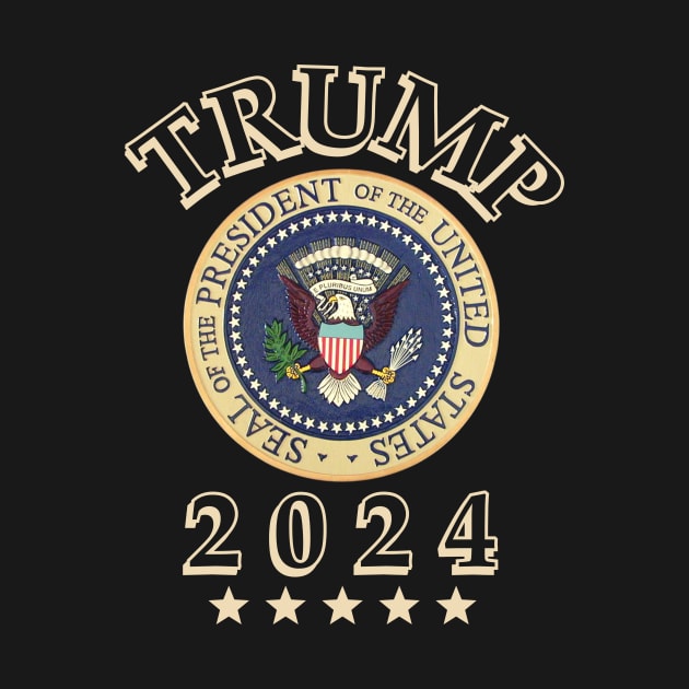 TRUMP 2024 MAGA GIFTS | PRESIDENTIAL SEAL | Republican Gifts | Politics 2024 Election by KathyNoNoise