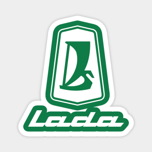 Lada logo 1970s (white) Magnet