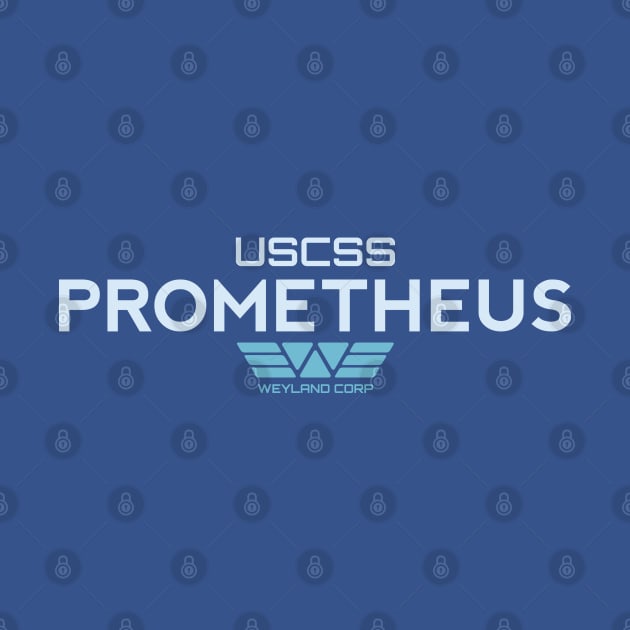 USCSS Prometheus - Crew Member Shirt by Artpunk101