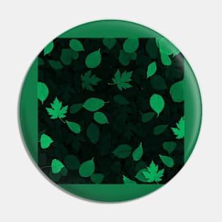 Green Leaves seasons Nature Patterns Pin