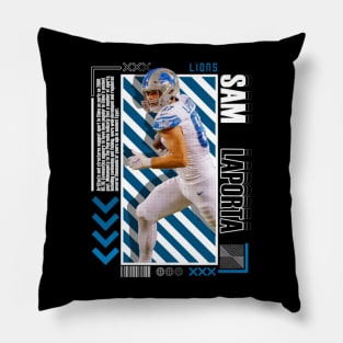 Sam Laporta Paper Poster Version 10 Pillow