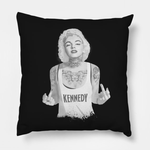 Marilyn Monroe Pillow by BibeSanchez0