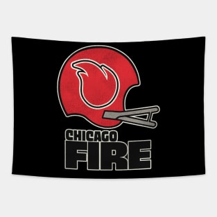 Defunct Chicago Fire Football Team Tapestry