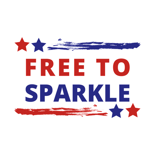 Motivational Free to Sparkle by Socity Shop