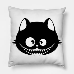 Cheshire cat smile Pillow