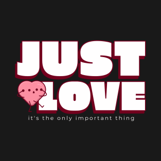Just love it's the only important thing T-Shirt