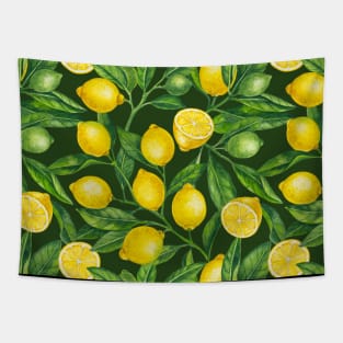 Lemon branches 3 Tapestry