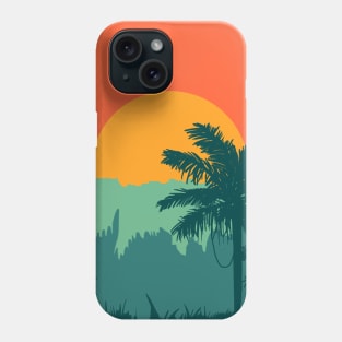 Jungle Exuberance. Sunset Phone Case