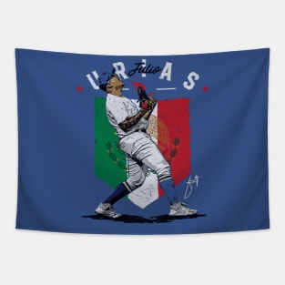 julio urias mexican flag Tapestry