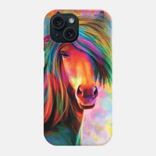 Rainbow horse Phone Case