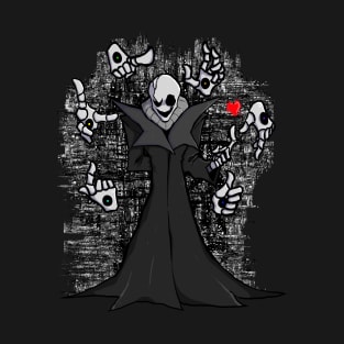 Undertale W.D Gaster mystery man fnf scientist art T-Shirt