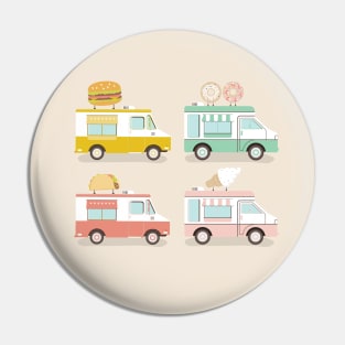 Food Trucks Pin