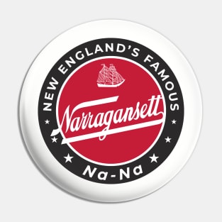 Narragansett Na-Na Team Logo Pin