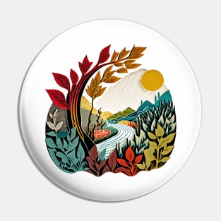Candide nature Pin