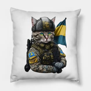 Cat Ukrainian Pillow