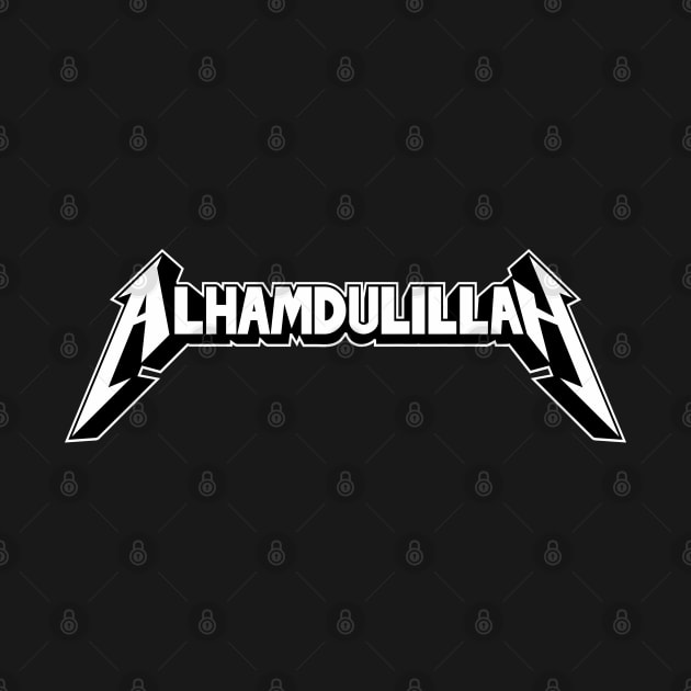 Alhamdulillah metallica style by Adegunk