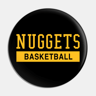 Nuggets Basketball Pin